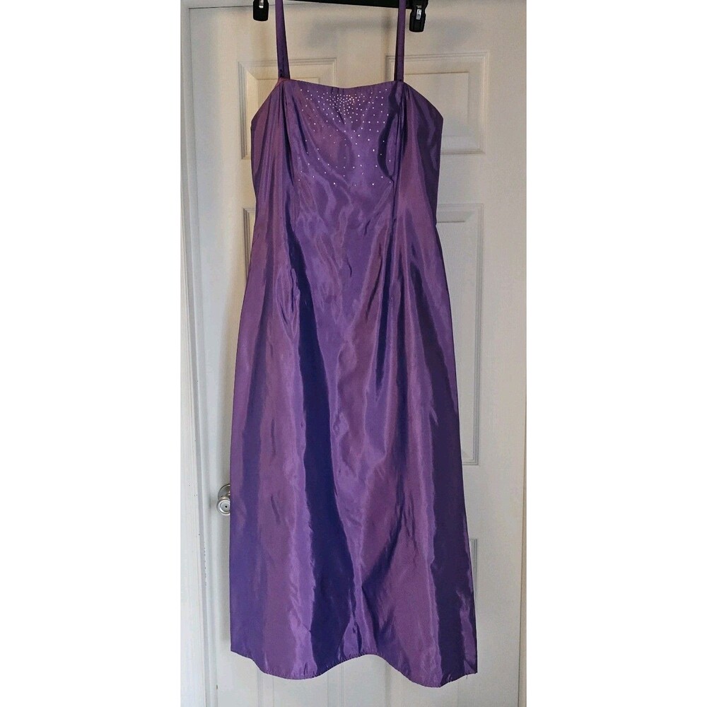 Jessica McClintock Gunne Sax Prom Dress Sz 13 Project Repair Upcycle Maxi Y2K